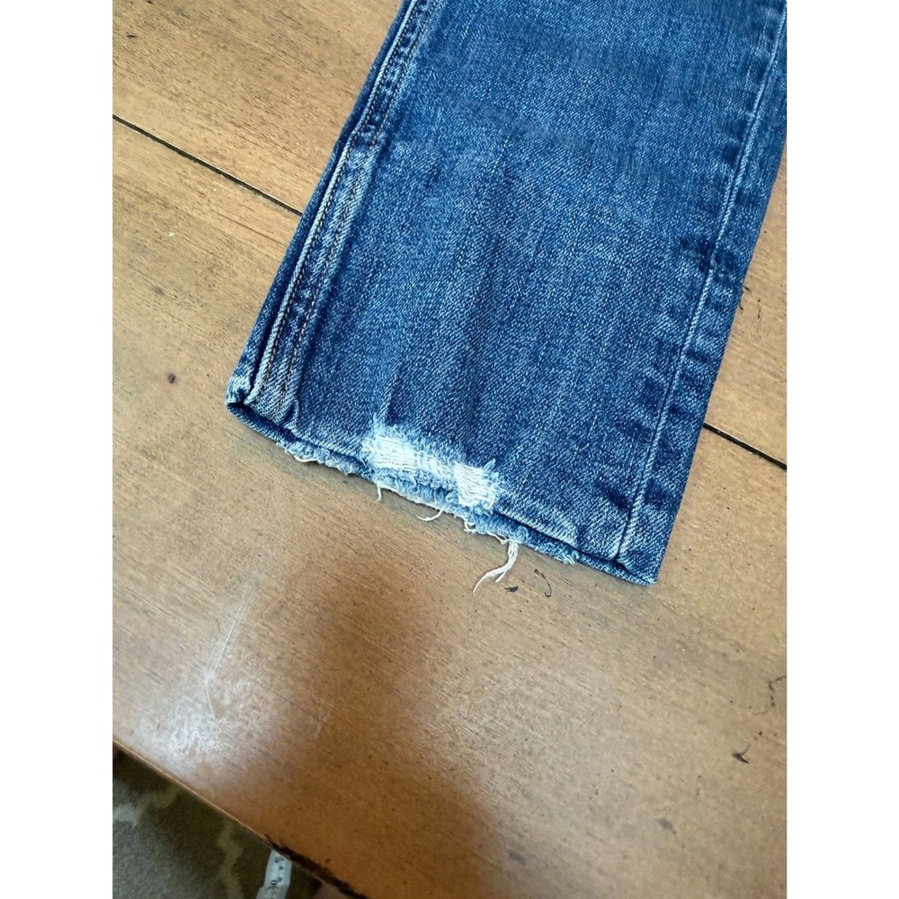 Rag & Bone Dre Capri‎ Deville Distressed Slim Boyfriend Jeans 25 W2592K510DEV - Picture 8 of 10